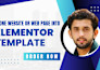 convert or clone any web page or any site into elementor template design